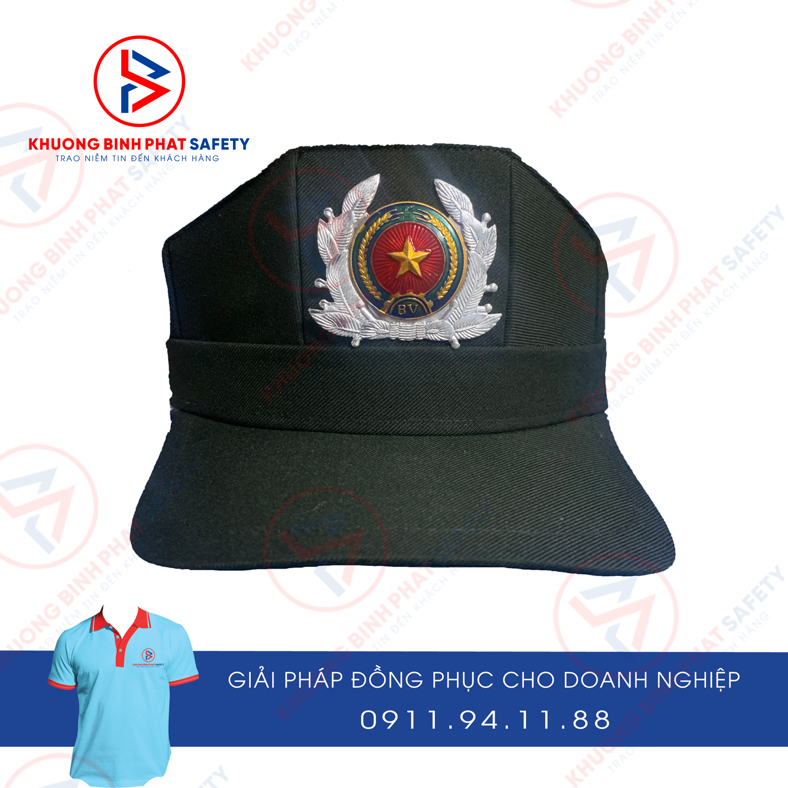 NÓN BẢO VỆ MÀU XANH RÊU