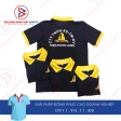 ÁO THUN ĐEN PHỐI CỔ VÀNG