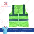 ÁO PHẢN QUANG 3 KHOÁ XANH LÁ PHẢN QUANG XÁM